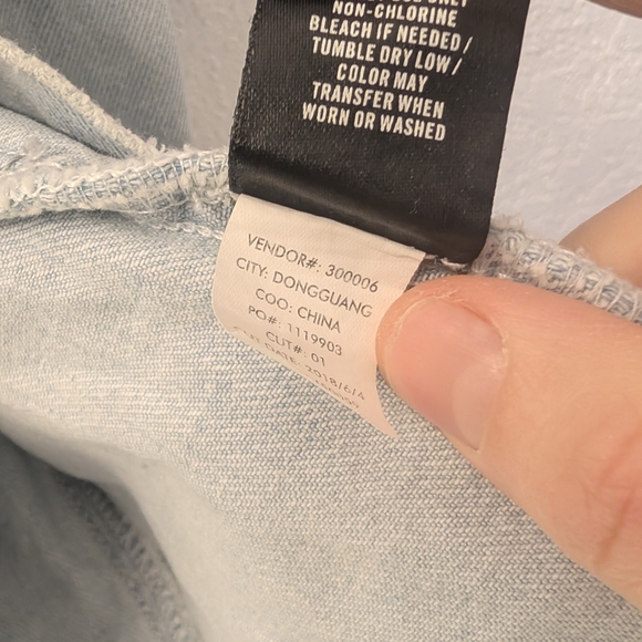 Blackheart Light Blue Denim Apparel - Picture 5 of 6